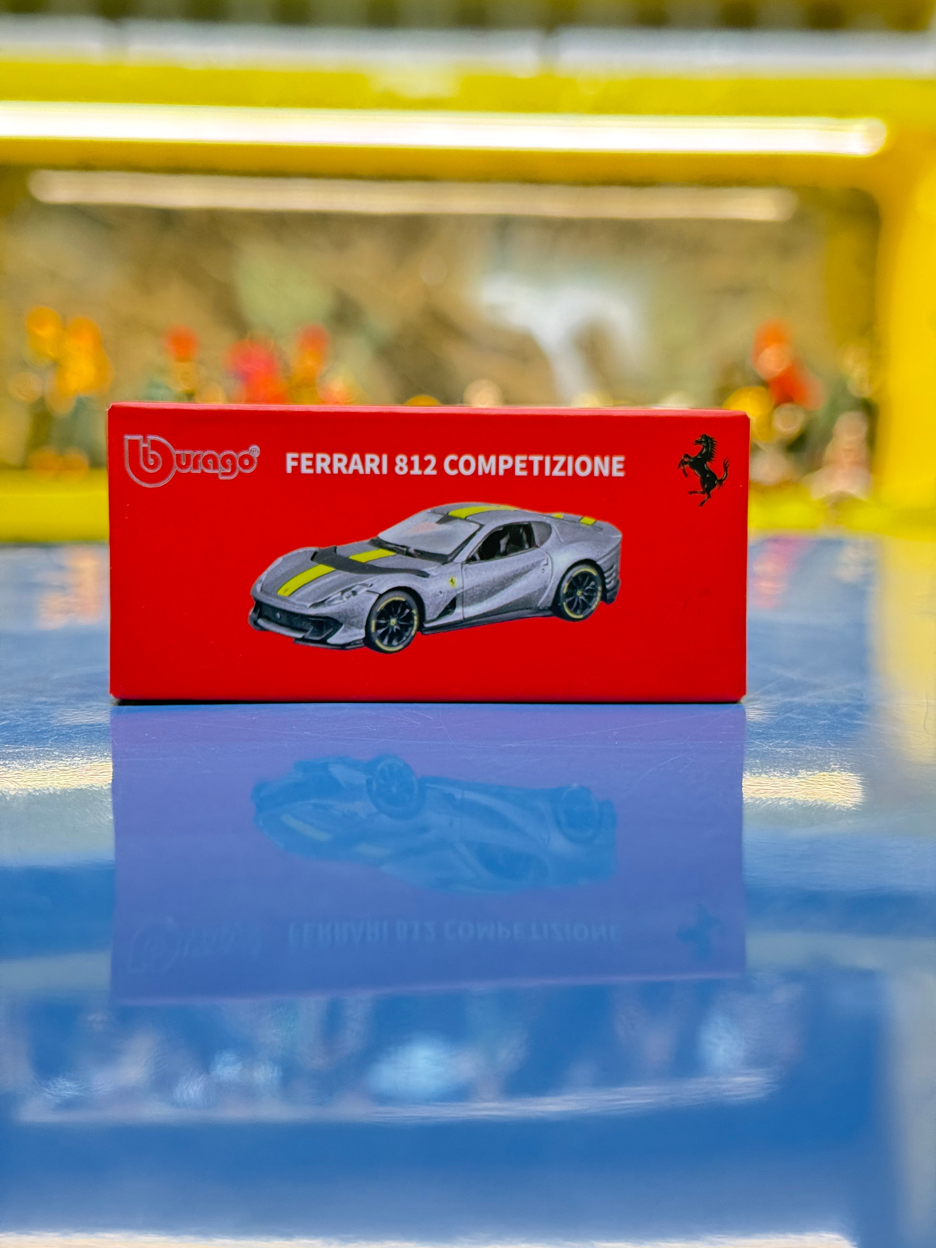 Burago Ferrari 812 Competizione 1:64 Scale Premium Diecast Metal Toy Car