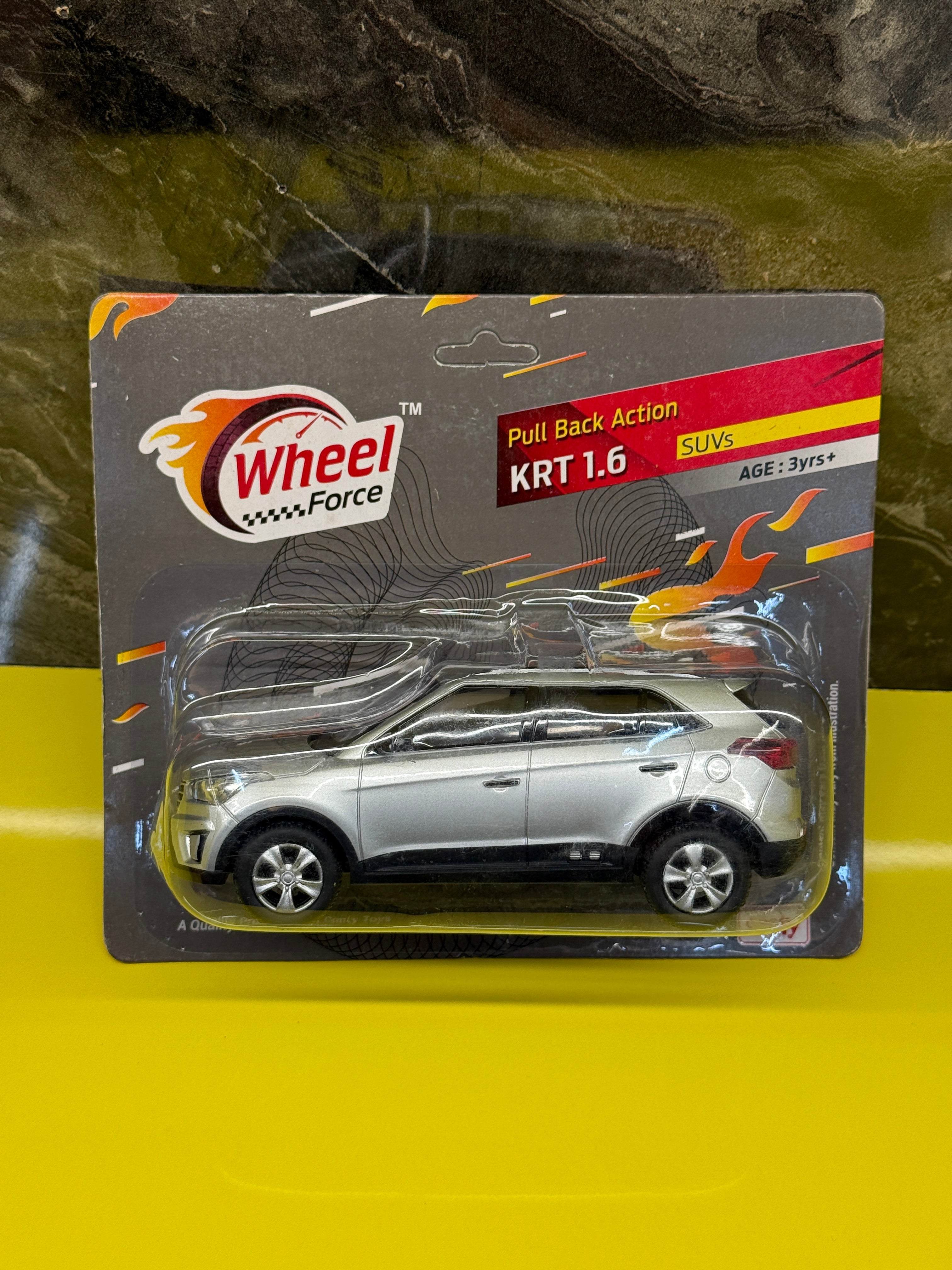 Centy Toys Hyundai Creta KRT 1.6 Pull Back Action Toy Car – Silver