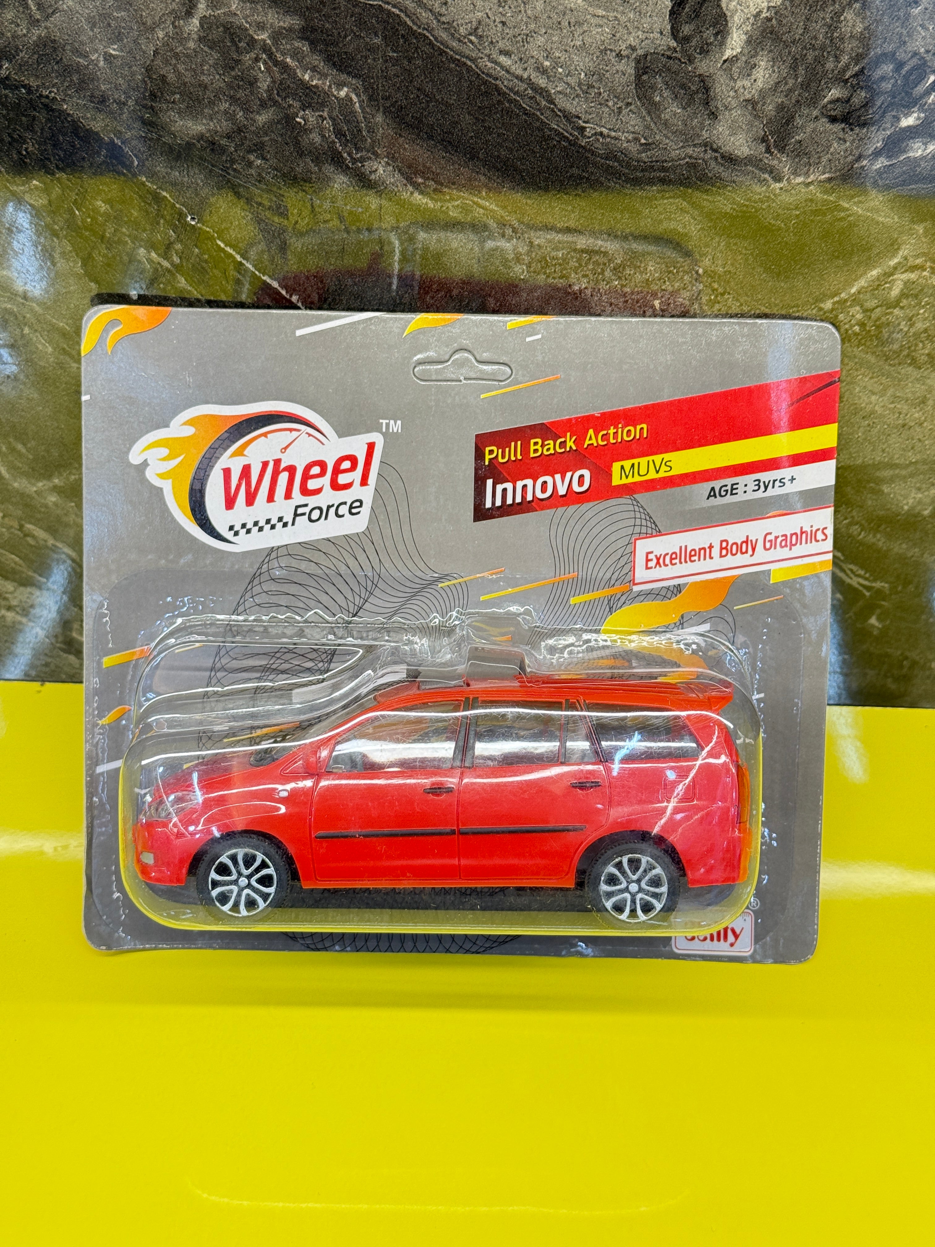 Centy Toyota Innova Pull Back Action Toy Car – Red
