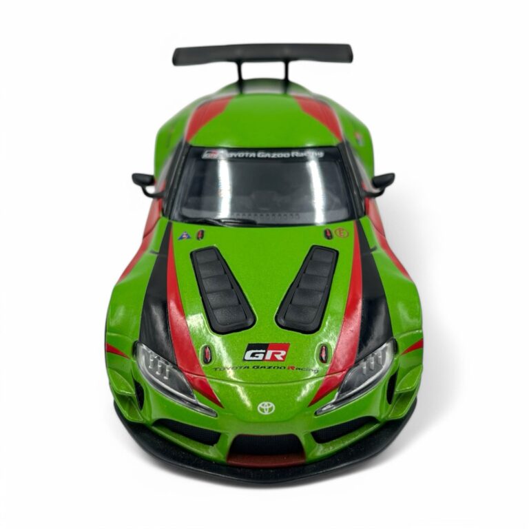 Premium Toyota GR Supra GT4 Diecast Model Car – 1:36 Scale Metal Racing Toy Car with Opening Doors