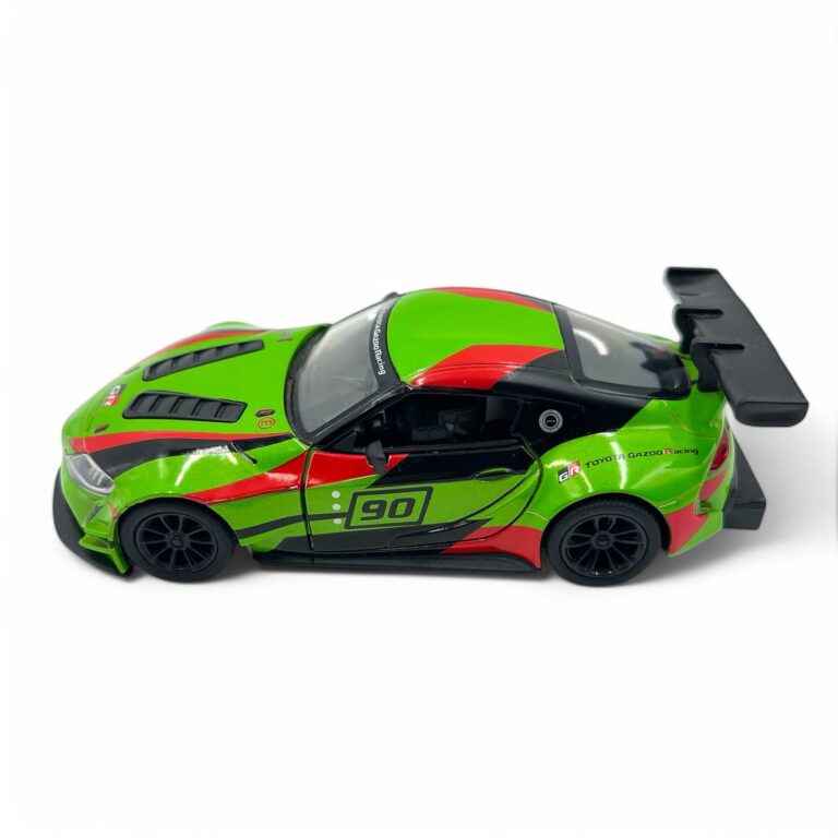 Premium Toyota GR Supra GT4 Diecast Model Car – 1:36 Scale Metal Racing Toy Car with Opening Doors