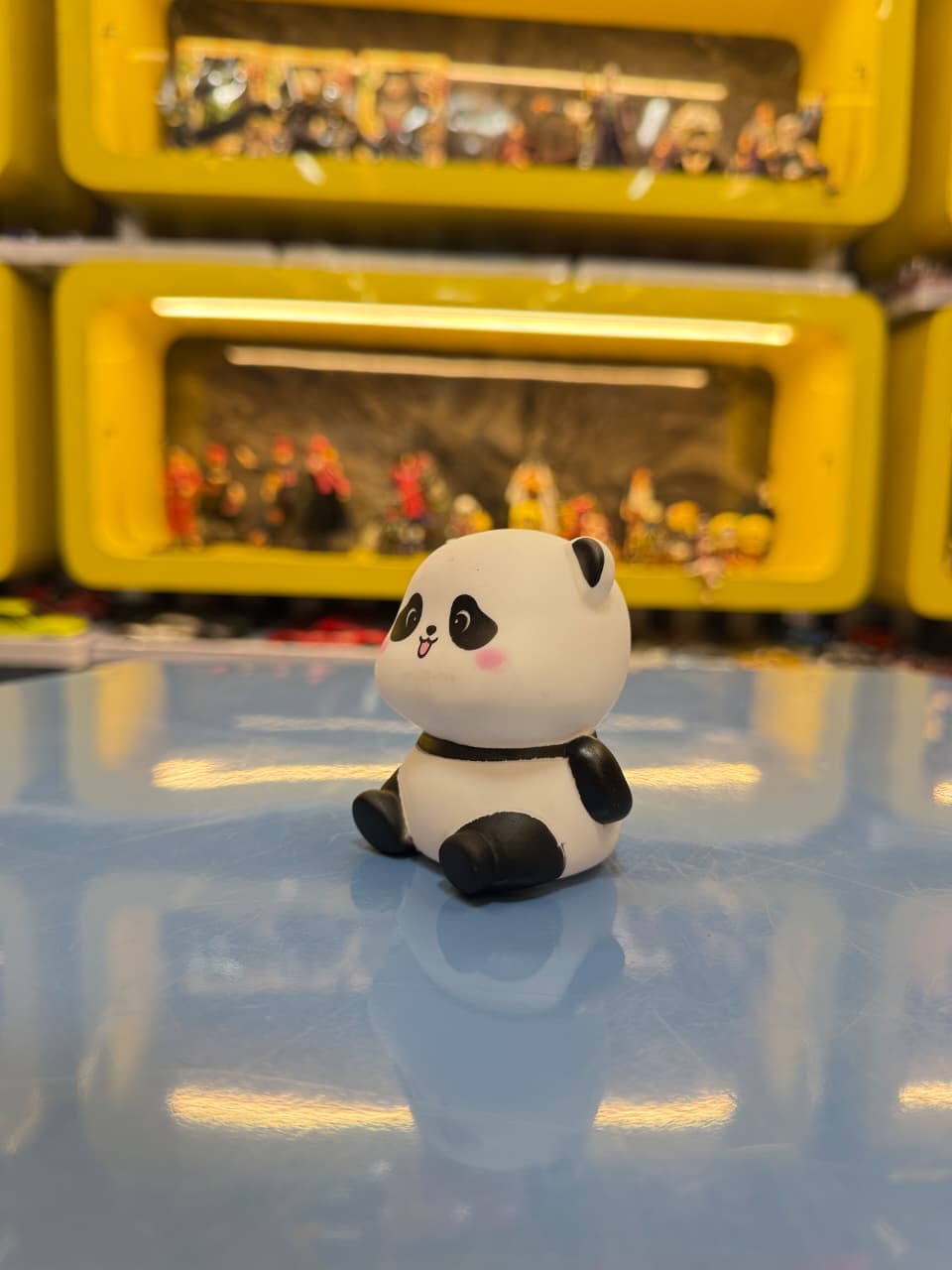 Cute Panda LED Night Lamp for Kids – Soft Glow Bedside Light Toy (Premium Silicone Body)