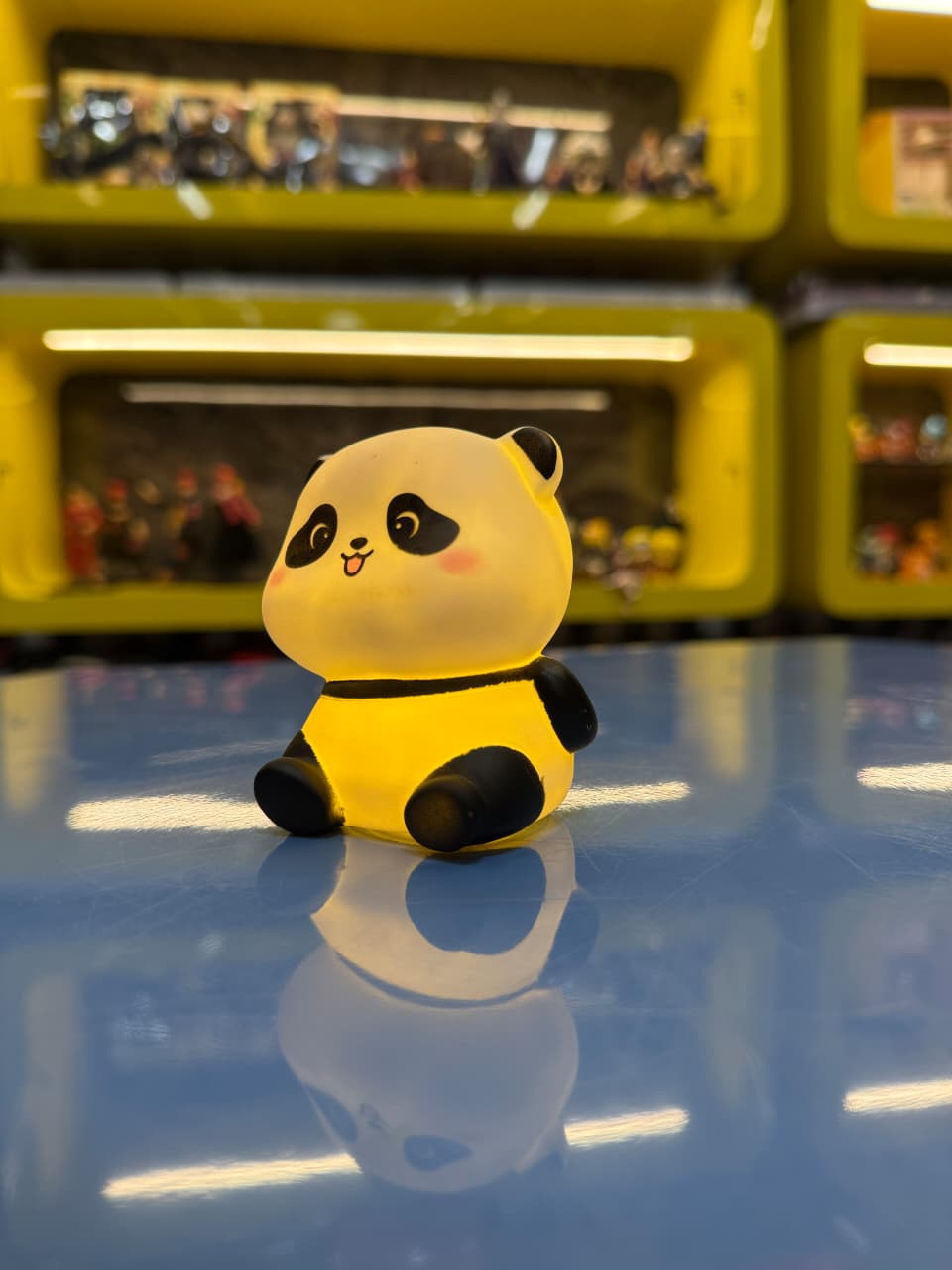 Cute Panda LED Night Lamp for Kids – Soft Glow Bedside Light Toy (Premium Silicone Body)