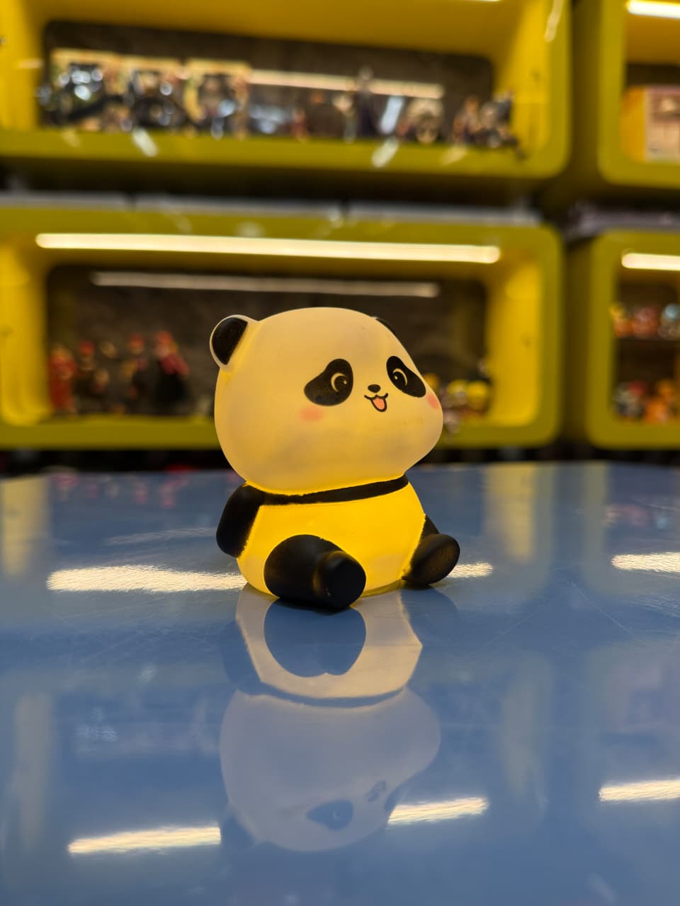 Cute Panda LED Night Lamp for Kids – Soft Glow Bedside Light Toy (Premium Silicone Body)