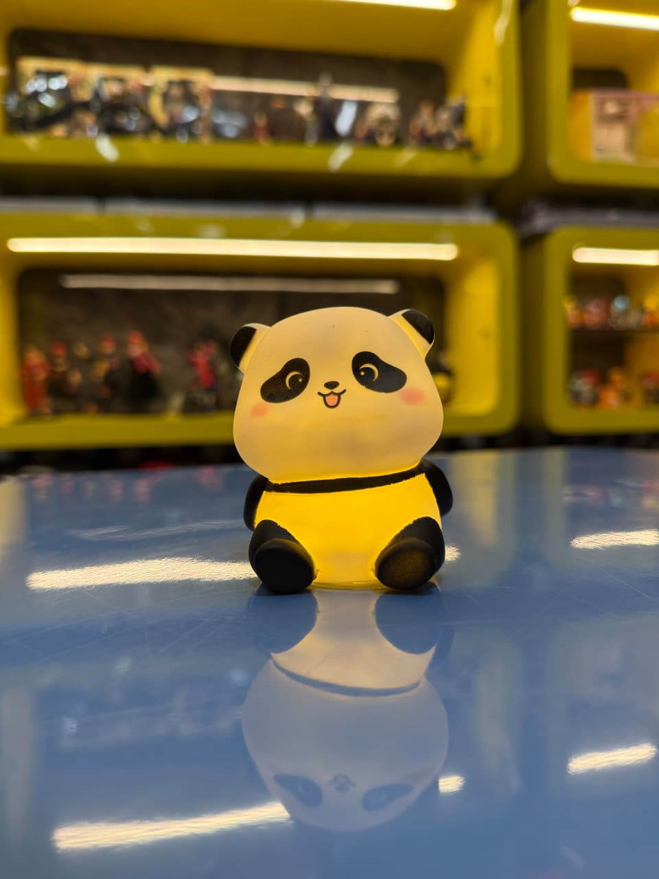 Cute Panda LED Night Lamp for Kids – Soft Glow Bedside Light Toy (Premium Silicone Body)