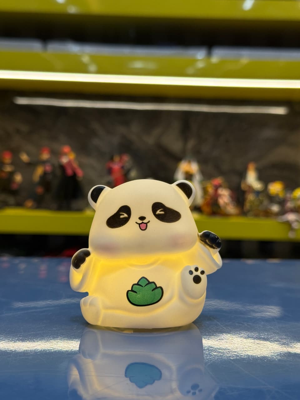 Cute Panda LED Night Lamp for Kids – Soft Glow Silicone Bedside Light Toy (Premium Quality)