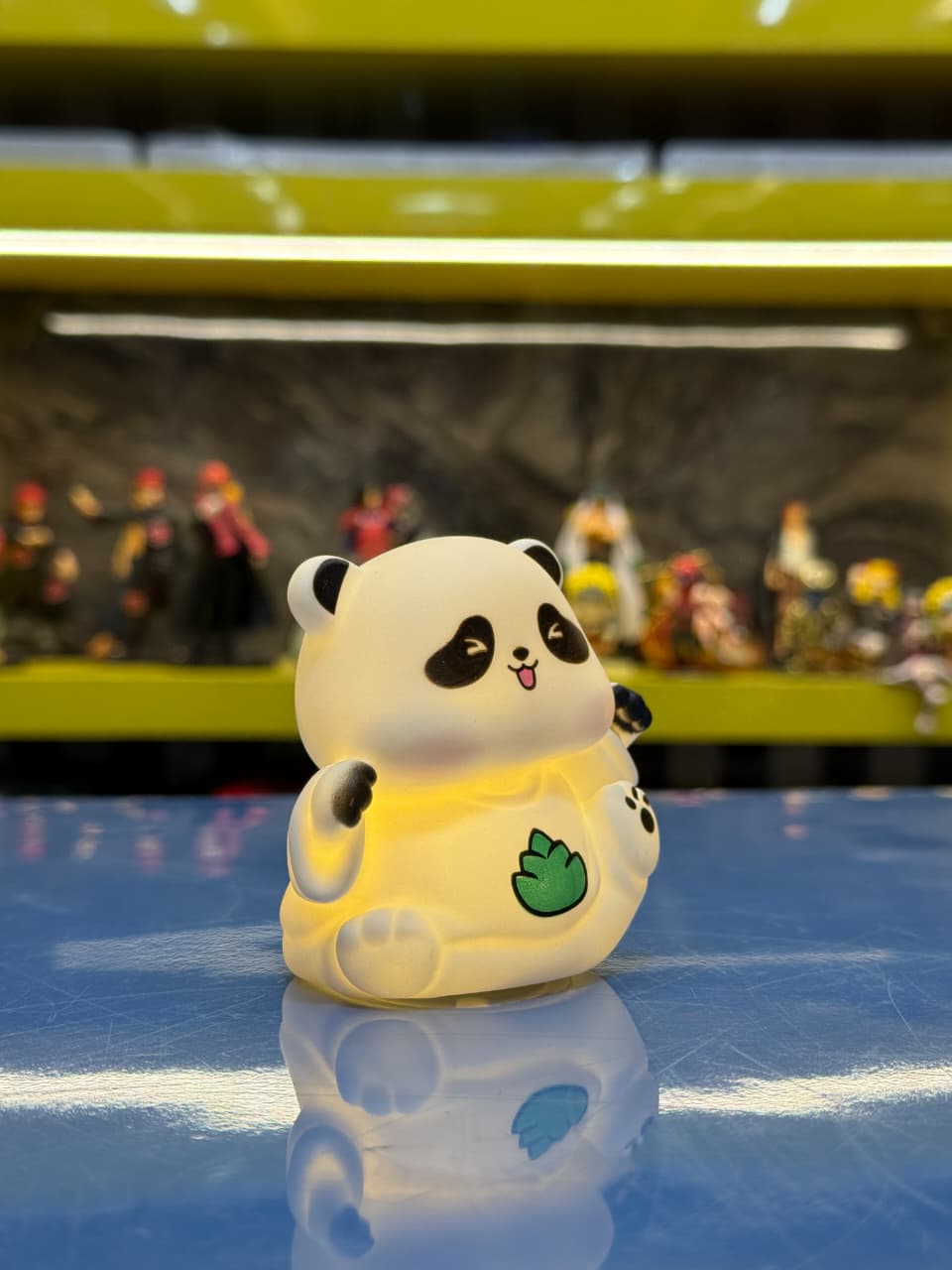 Cute Panda LED Night Lamp for Kids – Soft Glow Silicone Bedside Light Toy (Premium Quality)