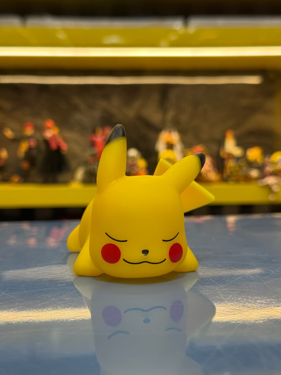 Cute Sleeping Pikachu LED Night Lamp for Kids – Soft Silicone Glow Light Toy (Premium Quality)