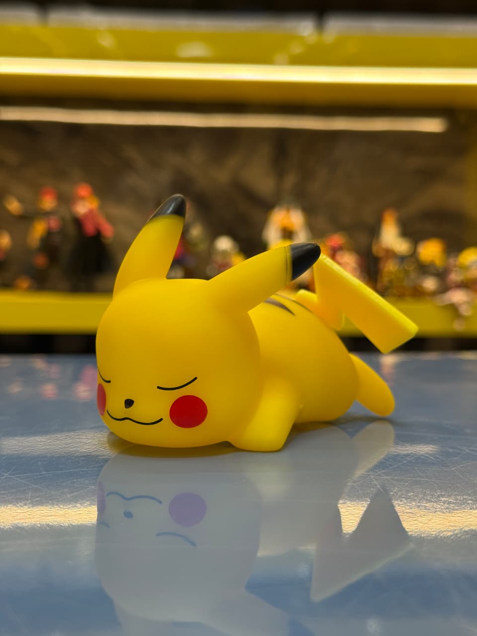 Cute Sleeping Pikachu LED Night Lamp for Kids – Soft Silicone Glow Light Toy (Premium Quality)