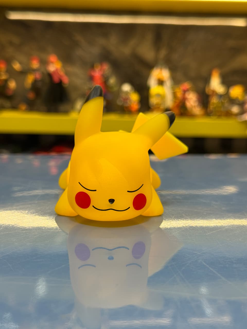 Cute Sleeping Pikachu LED Night Lamp for Kids – Soft Silicone Glow Light Toy (Premium Quality)