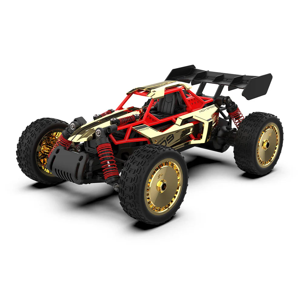 Sulong Fast Dragon 1:14 Gold Commemorative Edition High Speed Alloy Diecast RC Car – Metal Remote Control Racing Buggy