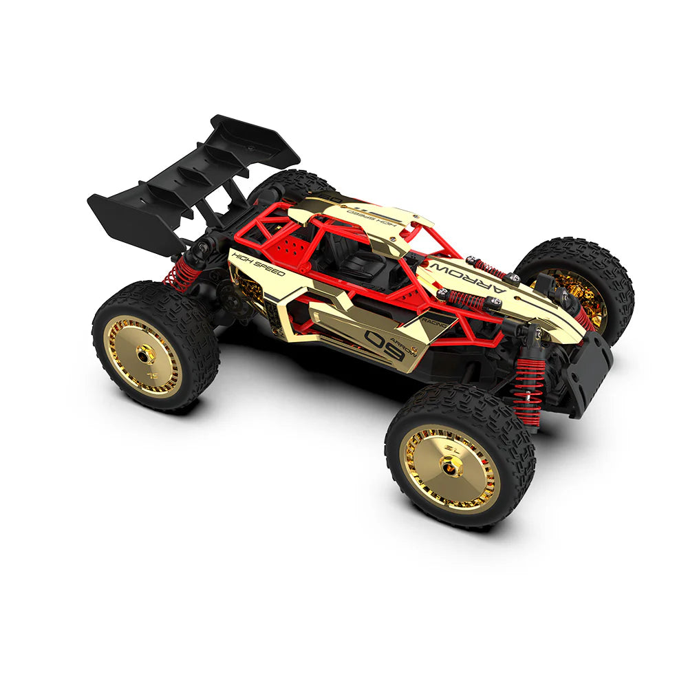 Sulong Fast Dragon 1:14 Gold Commemorative Edition High Speed Alloy Diecast RC Car – Metal Remote Control Racing Buggy
